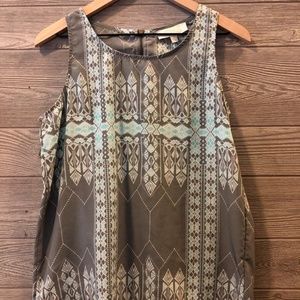 Olive & Oak Patterned Tank Top